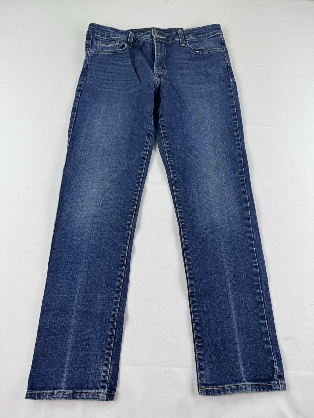 Levi’s Mid Rise Skinny Jeans Women’s 12M Blue Stretch Denim